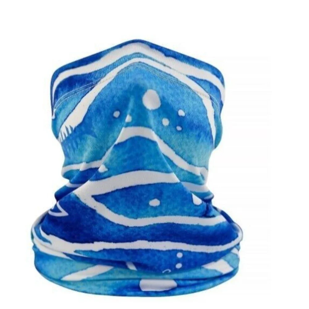 BASSDASH Kids' UPF 50+ UV Protection Neck Gaiter Fishing Cycling Mask 3-13 Years